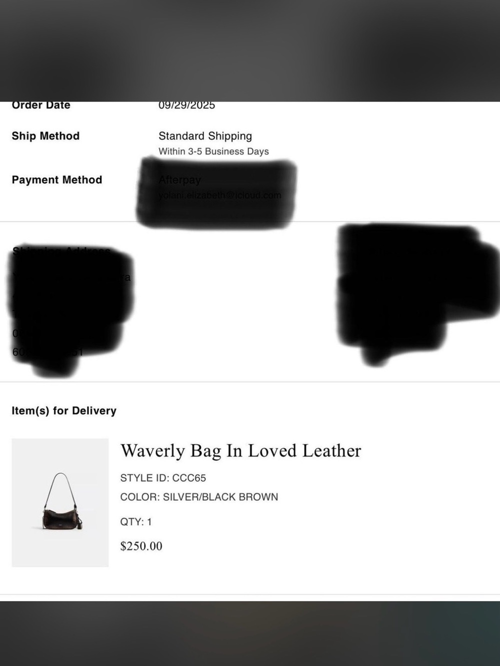 Coach Loved Leather Waverly - Picture 8 of 8